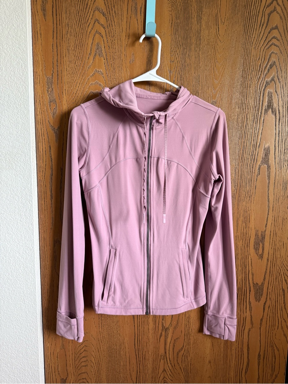 lululemon define Hooded Zip Jacket - Dusty Rose